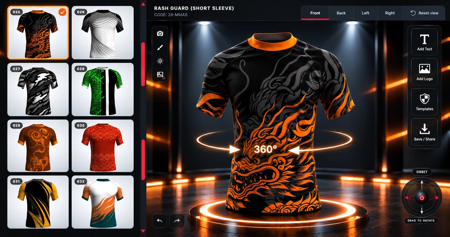 The ProShops 3D designer